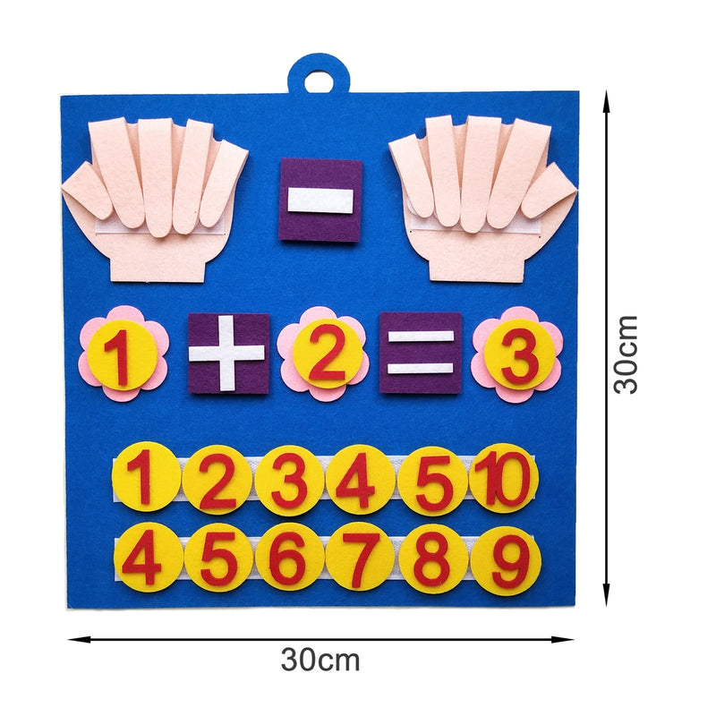 Brinquedo Educacional Dedos Matemáticos - DUKSTORAGE