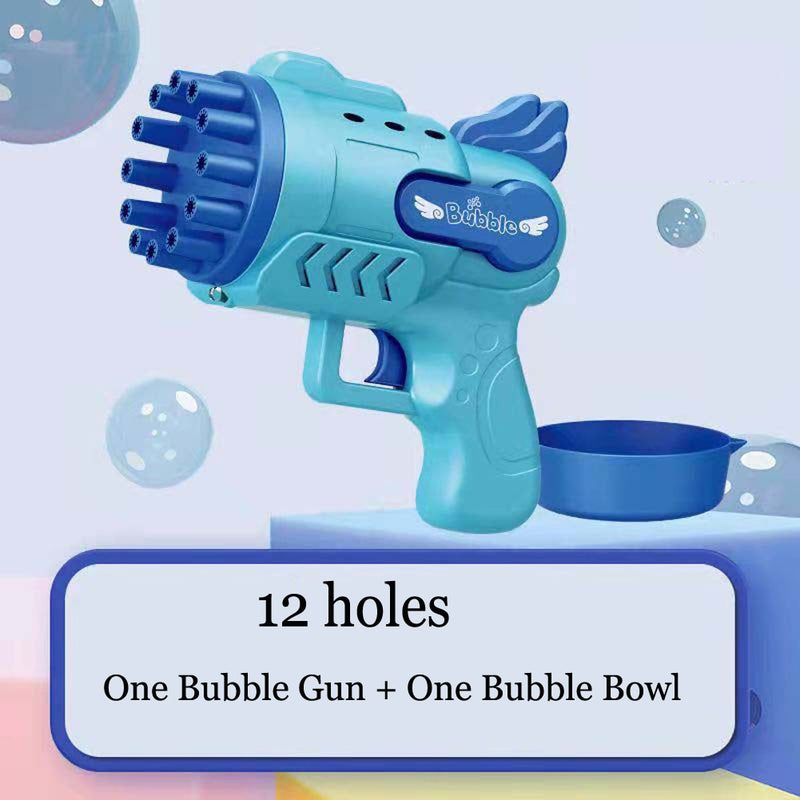 Arminha Lança Bolhas Automático - Bubble Gun - DUKSTORAGE