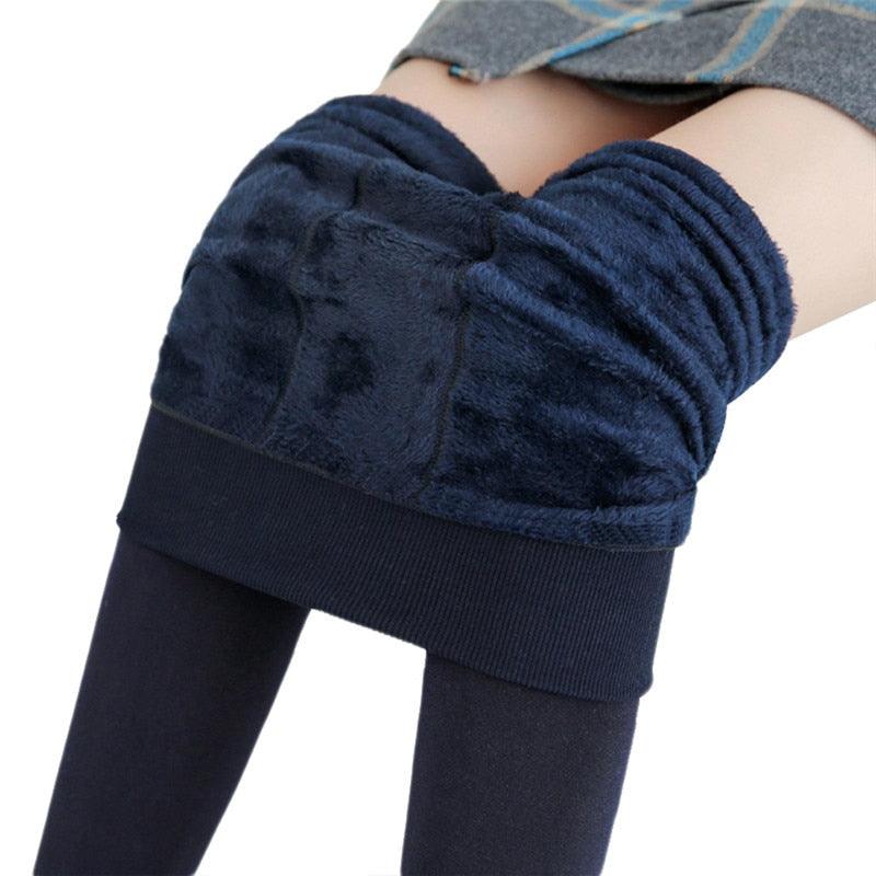 Meia Calça Leggings Peluciada Cintura Alta - DUKSTORAGE